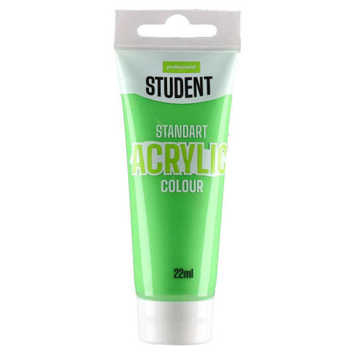 Picture of STUDENT ACRYLIC PAINT 22ML LIGHT GREEN